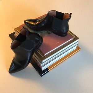 Madewell Nico Chelsea Boots black leather size 6.5
